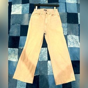 DL1961 Hepburn Crop, high waist, wide leg pant size 25.